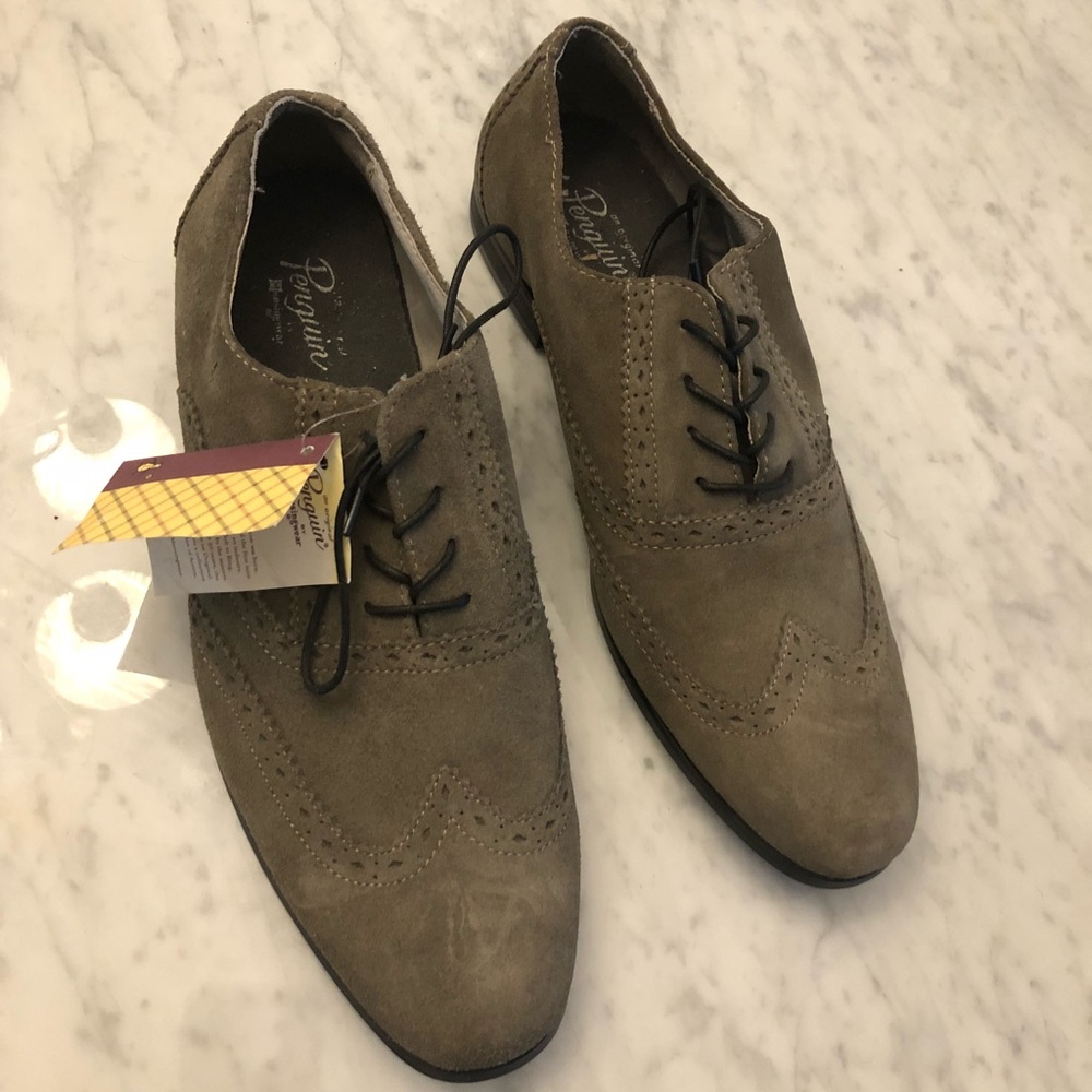 Penguin Suede Oxford Shoes